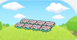 꽃이 가득한 풍경