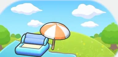 그늘에서 둥둥 물놀이