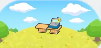 계산대에서 결제