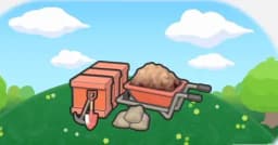 덜커덩 철골 공사장