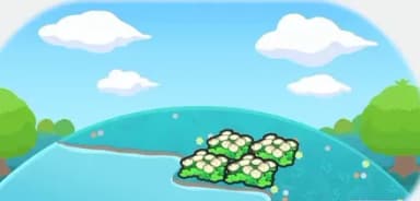 촉촉한 폭신폭신 꽃밭